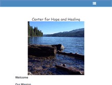 Tablet Screenshot of hope-healing.com